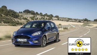 Náhledový obrázek - Nový Ford Fiesta získal v testu NCAP maximálních možných pět hvězdiček!