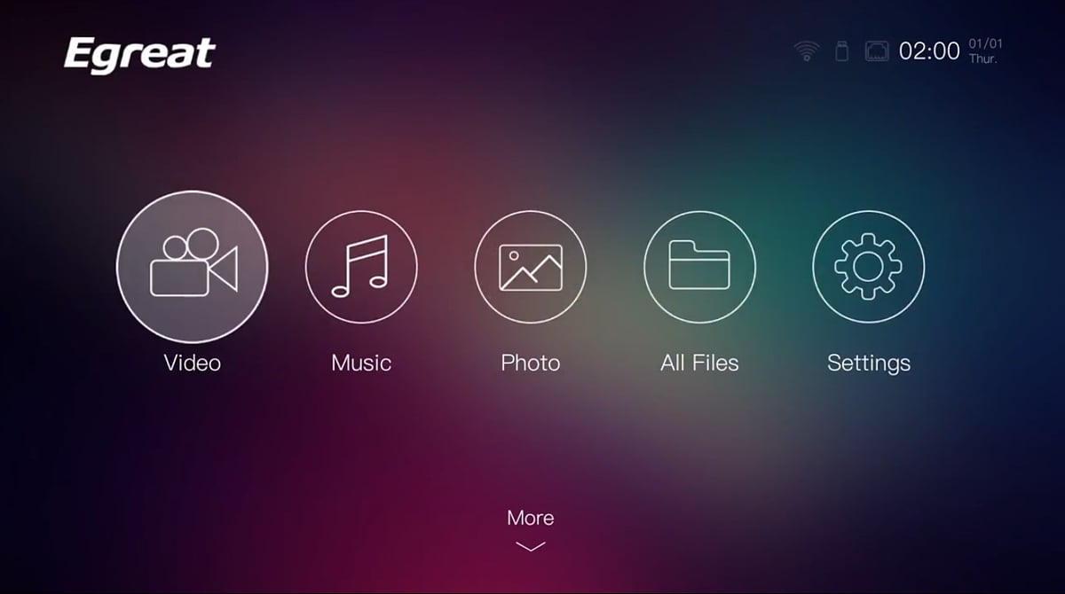 Egreat A8 - fotogalerie 1/2