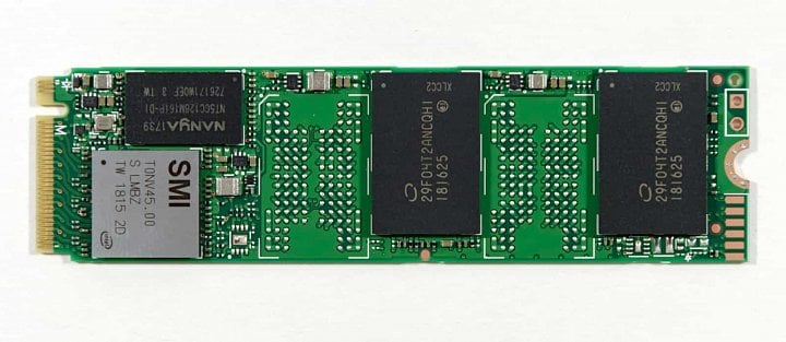 Intel SSD 660p (Zdroj: AnandTech)