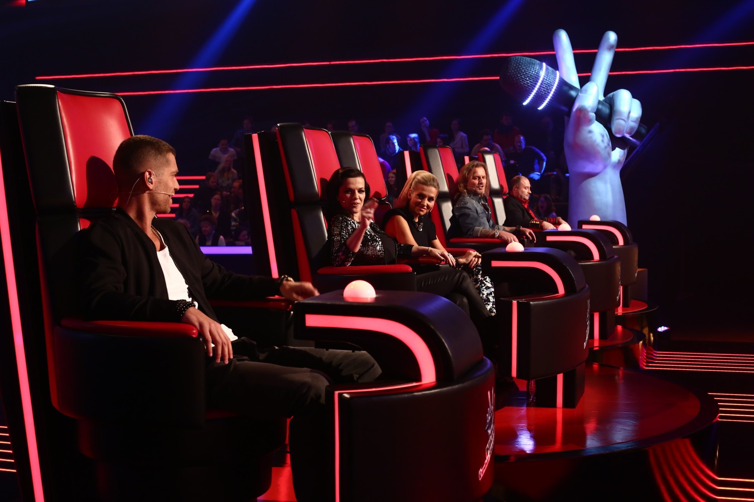 Natáčení Hlasu Česko Slovenska 2014 od Novy a Markízy