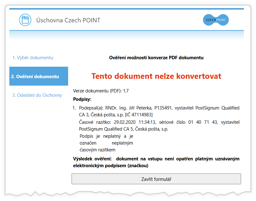 Adobe Acrobat Reader a kvalifikovaný elektronický podpis