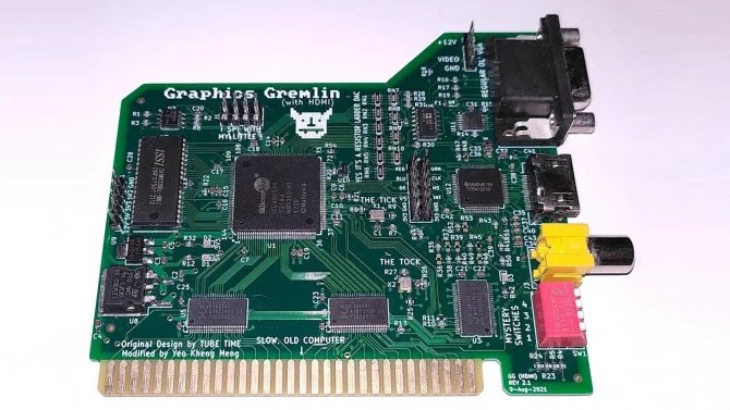 ISA karta Graphics Gremlin with HDMI
