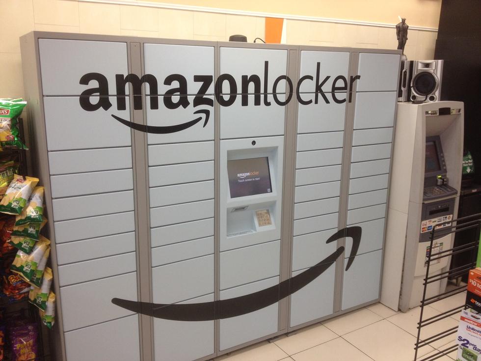 Kromě USA začal Amazon rozmisťovat tyto automaty i ve Velké Británii.