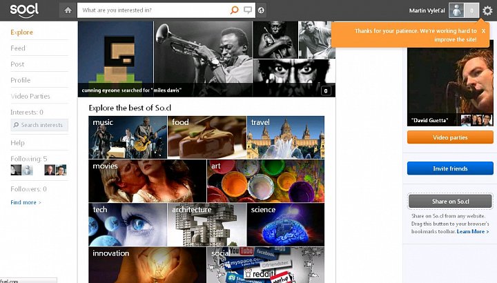 Vzhůru na průzkum.