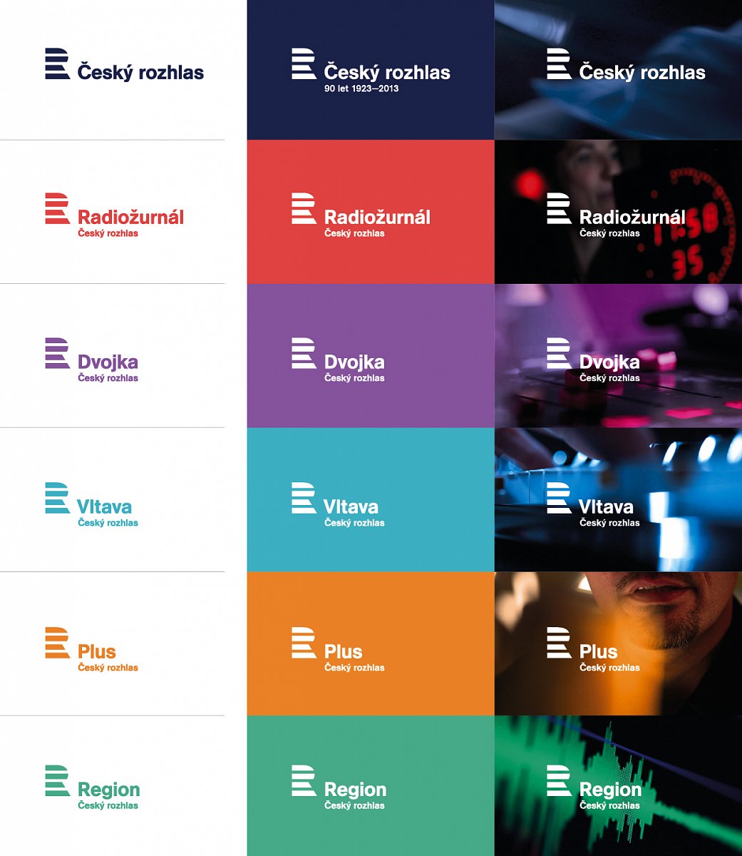 Nová loga a korporátní identita Českého rozhlasu - 2013