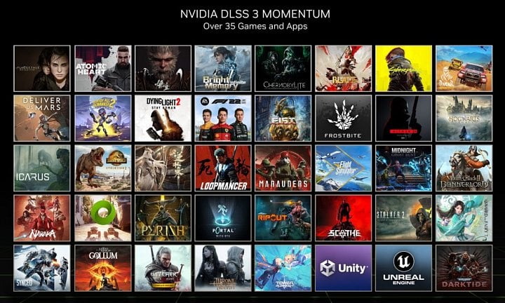 nvidia dlss3 geforce rtx games