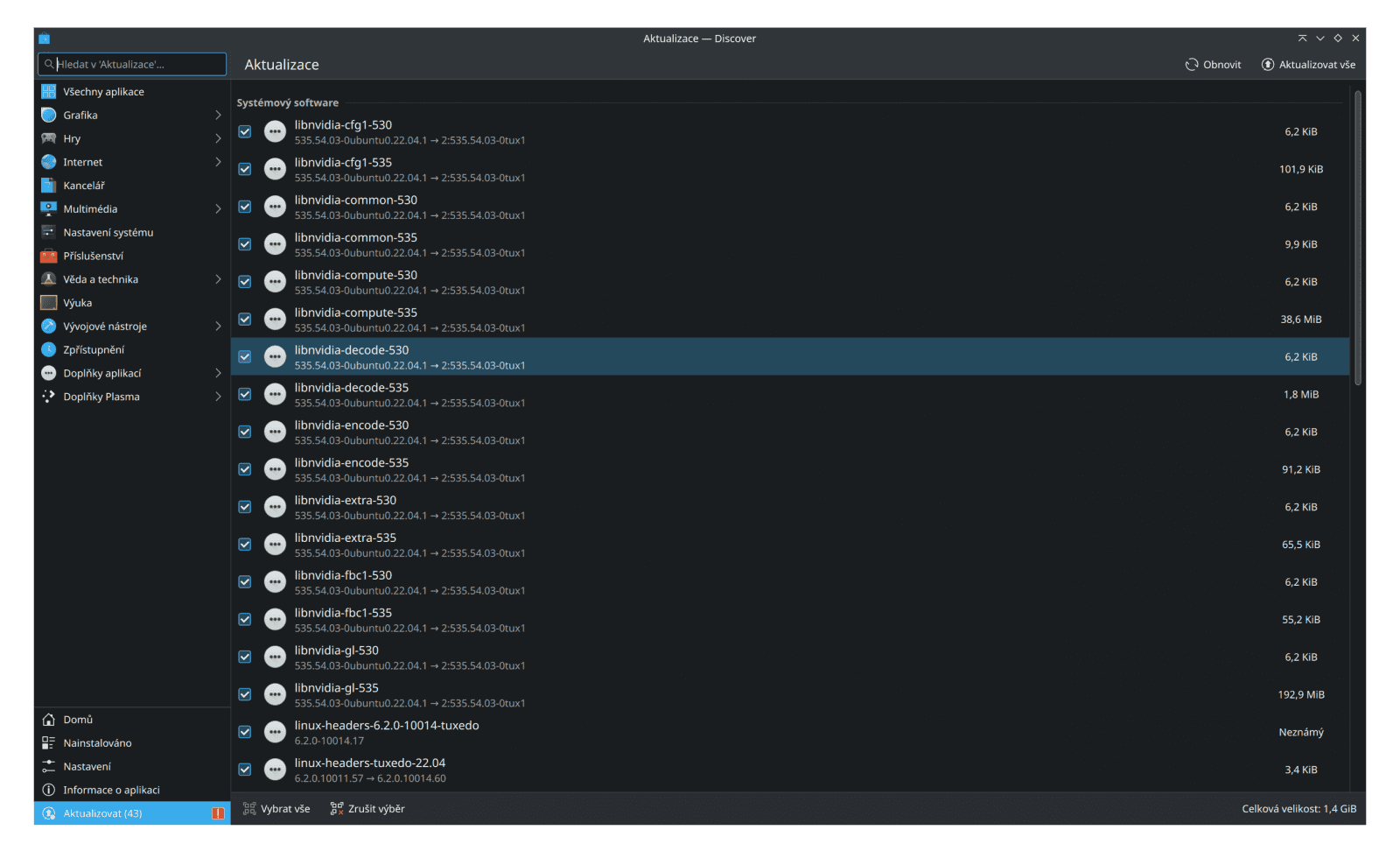 Tuxedo OS 2 - Stellaris 16
