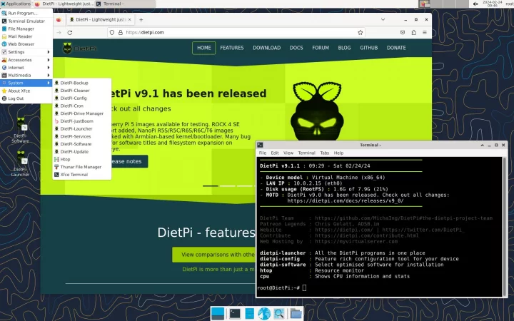 DietPi 9.1