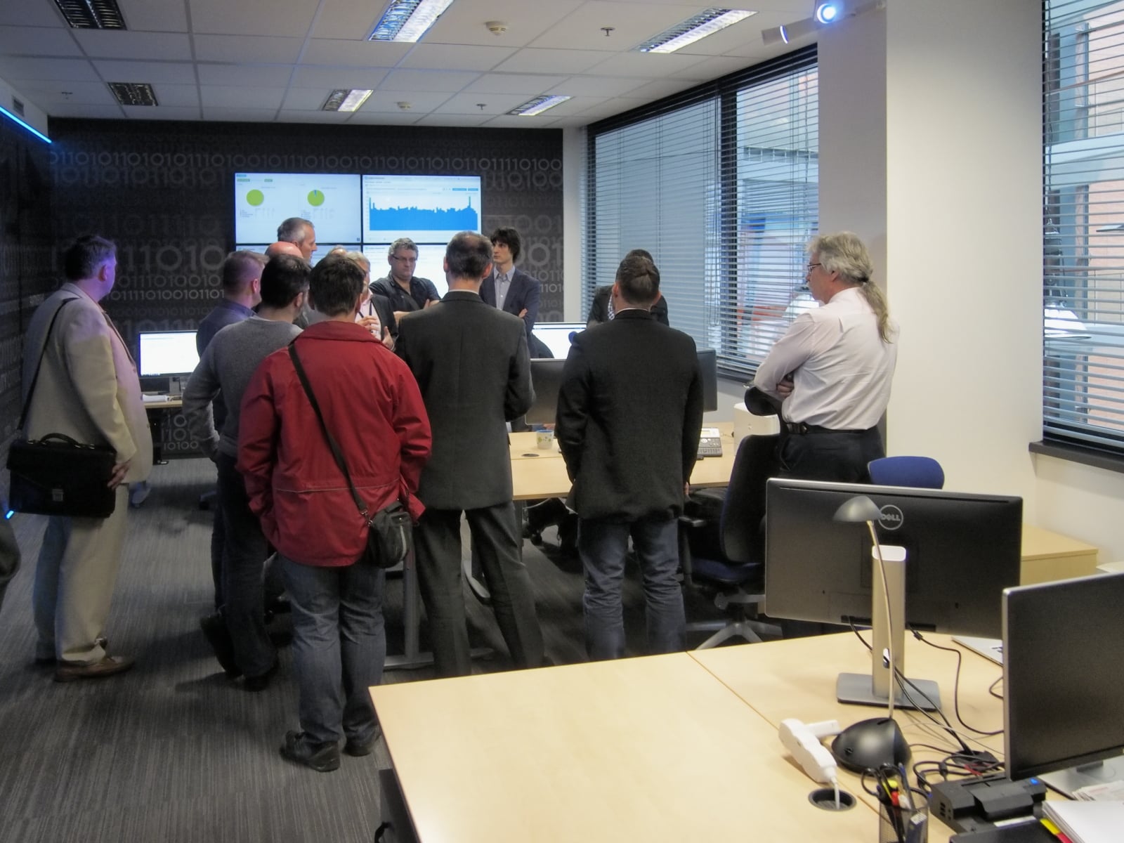 Na návštěvě v „Security Expert Center“ O₂ IT Services