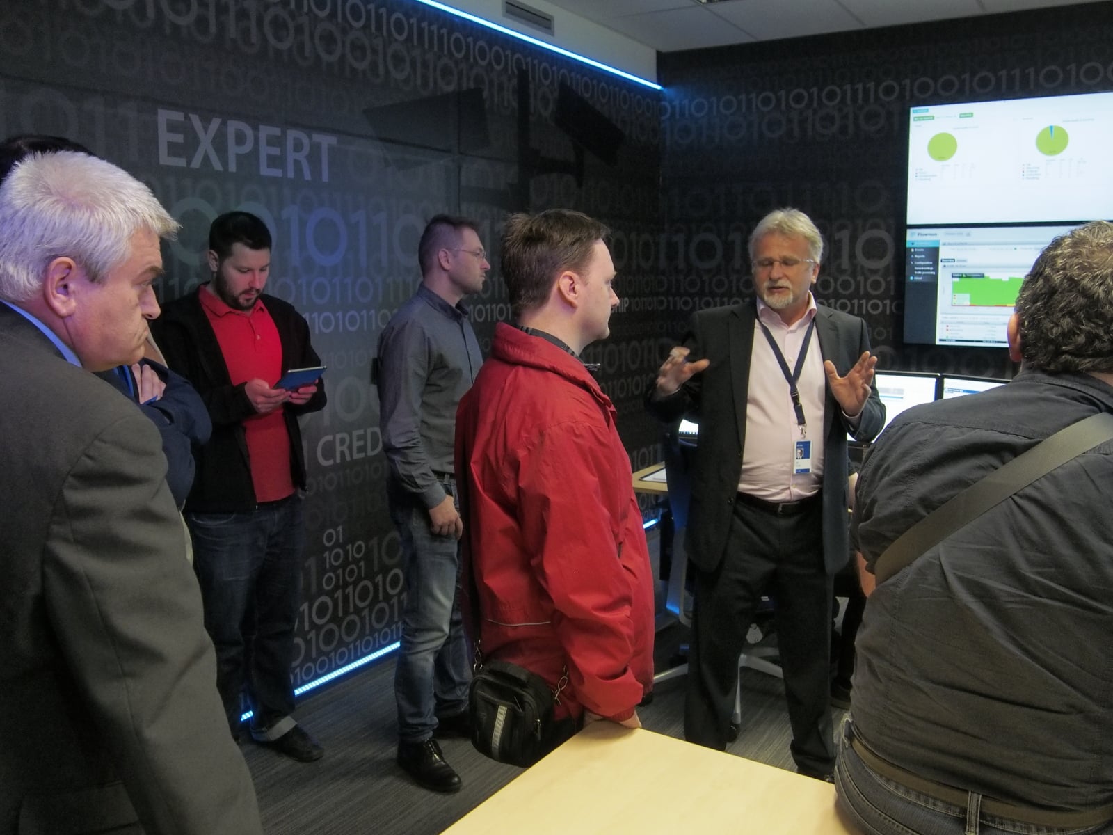 Na návštěvě v „Security Expert Center“ O₂ IT Services
