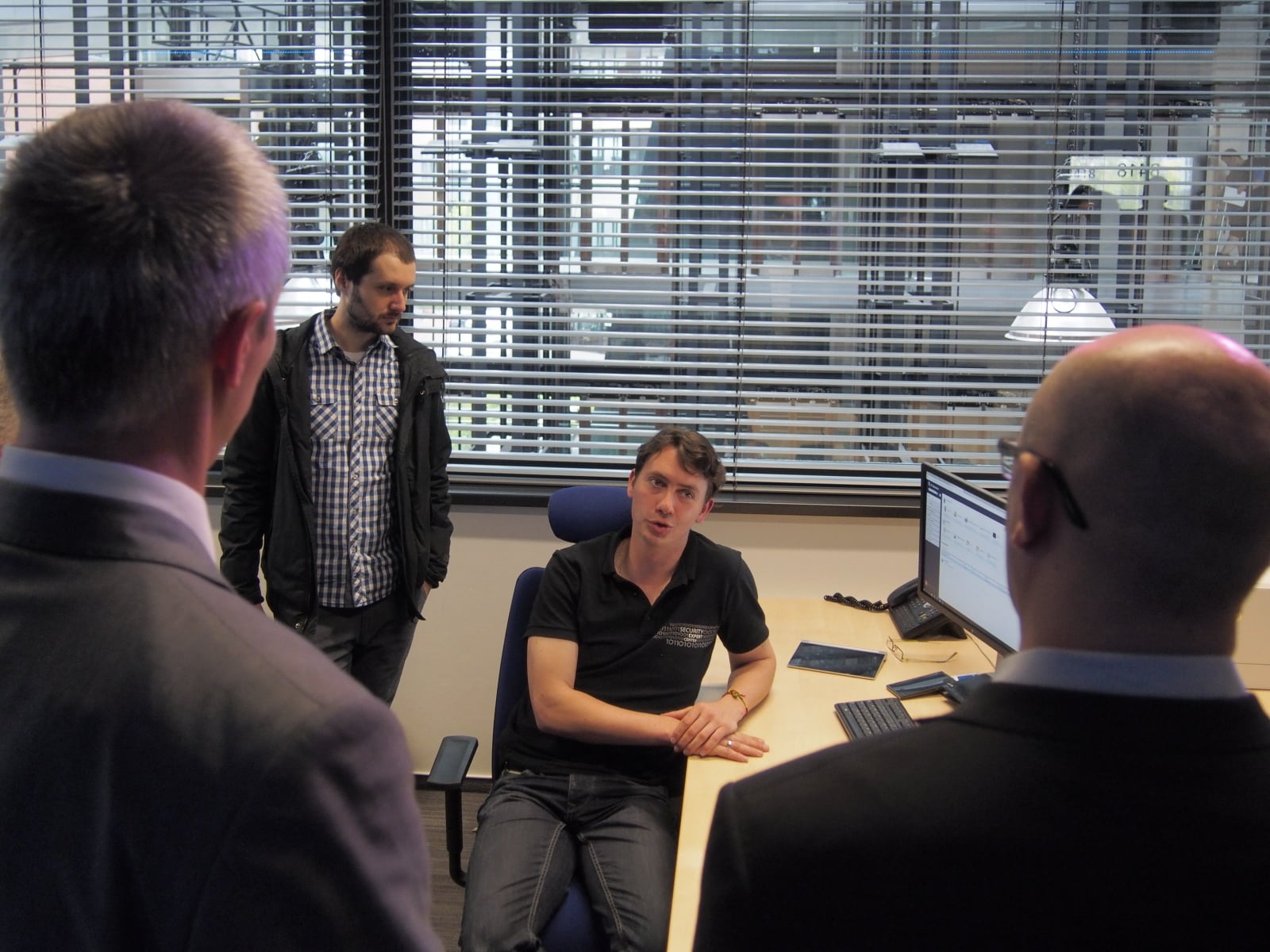 Na návštěvě v „Security Expert Center“ O₂ IT Services