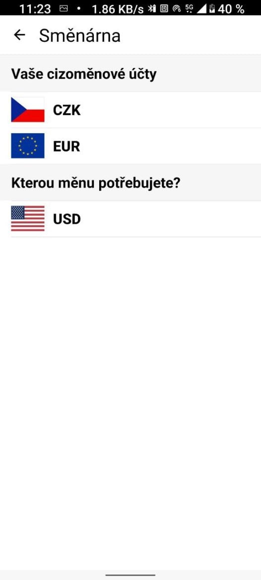 MONETA Bank. Služba Online Směnárna pro nabídku lepšího kurzu. (01. 02. 2026)
