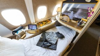 První třída v letadle