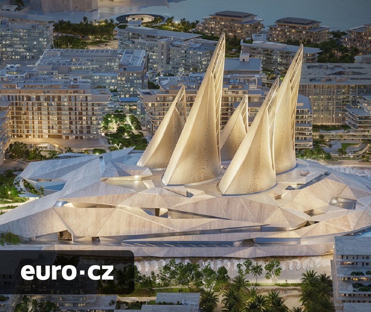 Louvre jen pár metrů od Guggenheimova muzea? V Abú Dhabí dokončují novou kulturní čtvrť i pro prestižní světové instituce