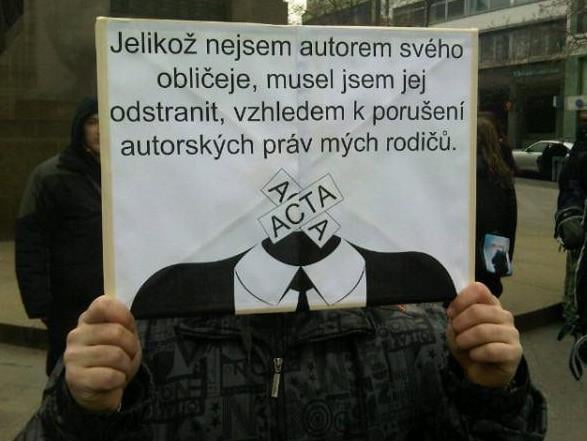 Nejsem autorem svého obličeje - musel jsem ho odstranit