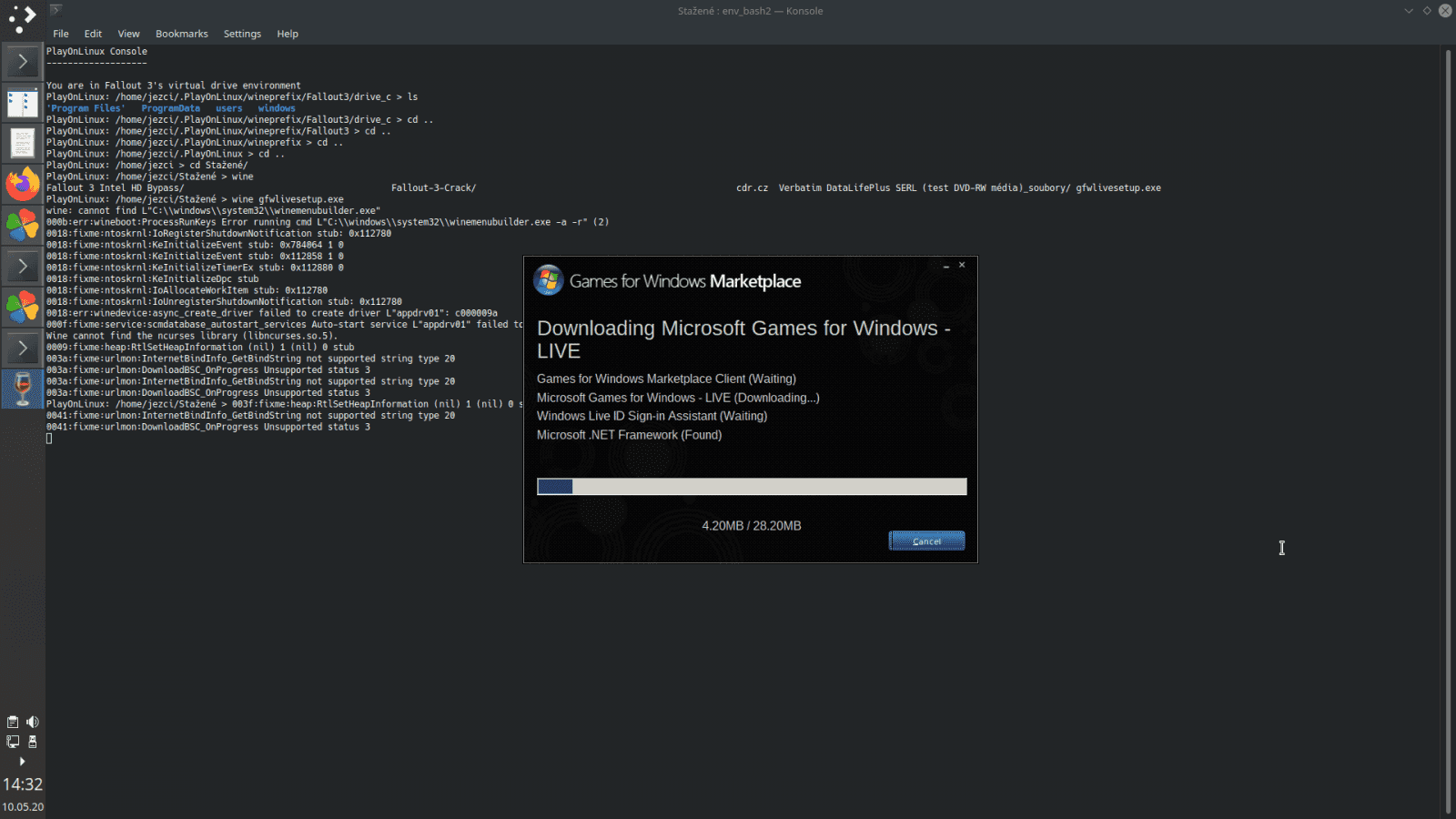 Staré hry na Linuxu (Wine, PlayonLinux)