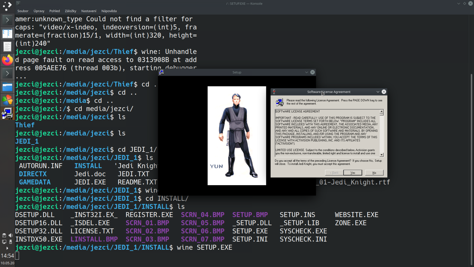 Staré hry na Linuxu (Wine, PlayonLinux)