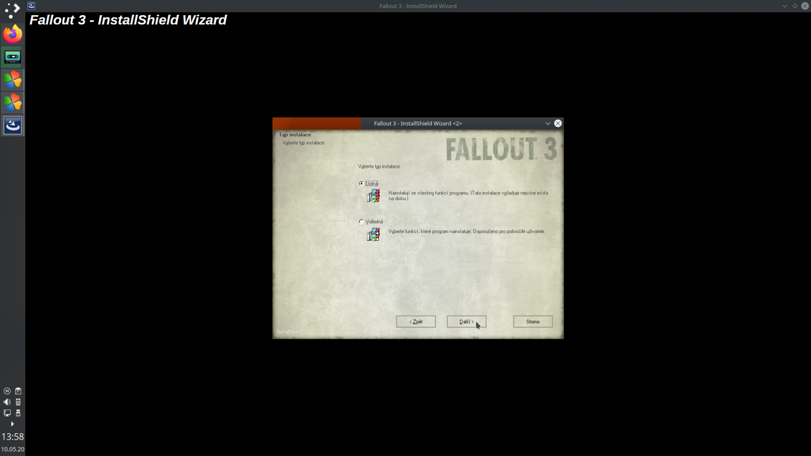 Staré hry na Linuxu (Wine, PlayonLinux)