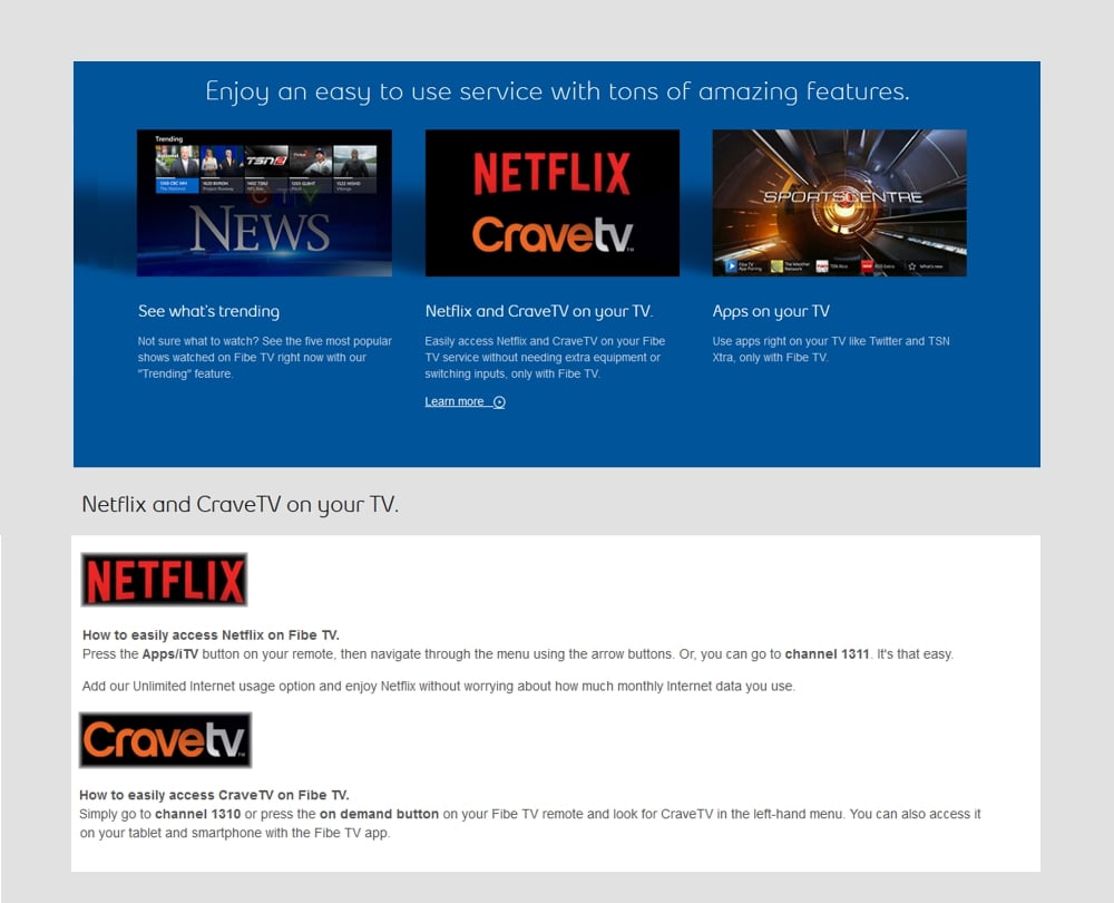 Představení služby Bell Fibe