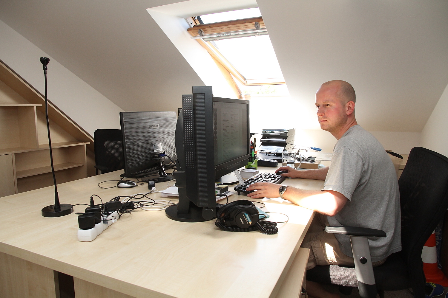 Na návštěvě studia, redakce a zázemí Sportu 5