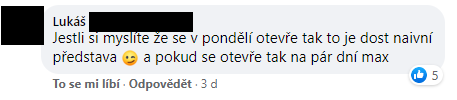 Obchodníci se na Facebooku radili, co bude dál