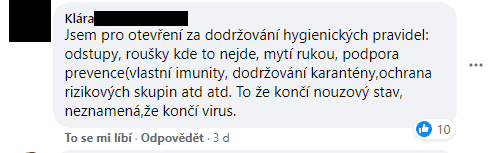 Obchodníci se na Facebooku radili, co bude dál