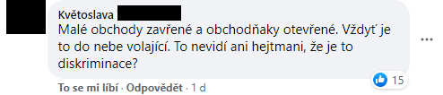 Obchodníci se na Facebooku radili, co bude dál