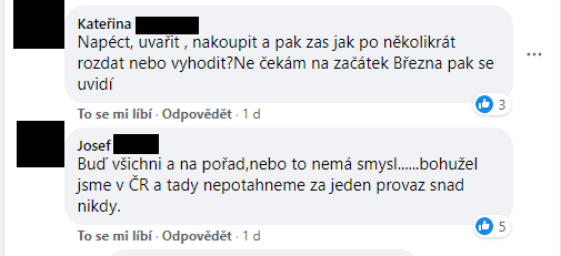 Obchodníci se na Facebooku radili, co bude dál