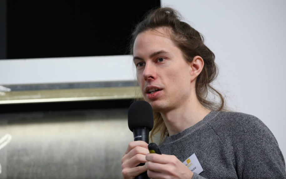 Tomáš Mikolov na konferenci New Media Inspiration 2018