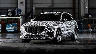 Náhledový obrázek - Hyundai chystá další luxusní SUV. Ukázal Genesis GV70 s pohonem zadních kol