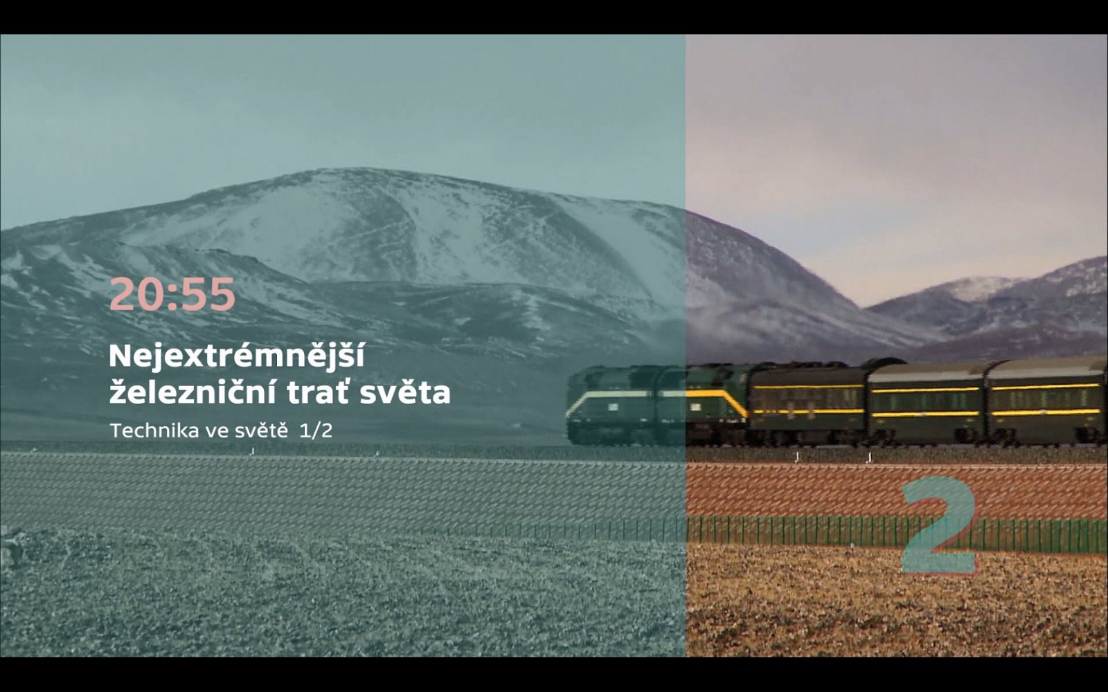 Nový vizuál Dvojky České televize - 31. srpna 2014