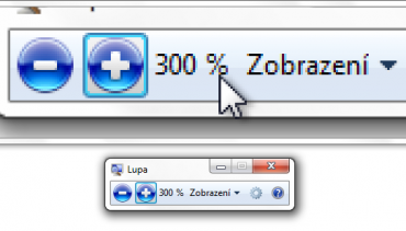 <p>Ukotvené zobrazení třeba pro prezentace či výuku</p>