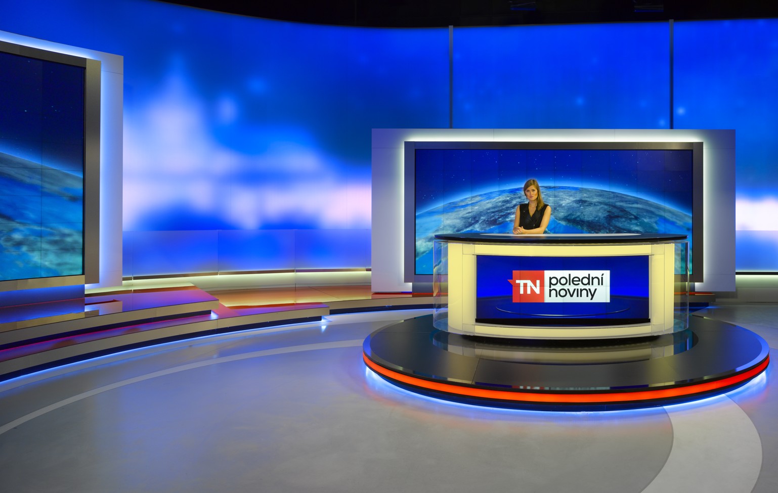 Televize Nova představila nové zpravodajské multifunkční studio