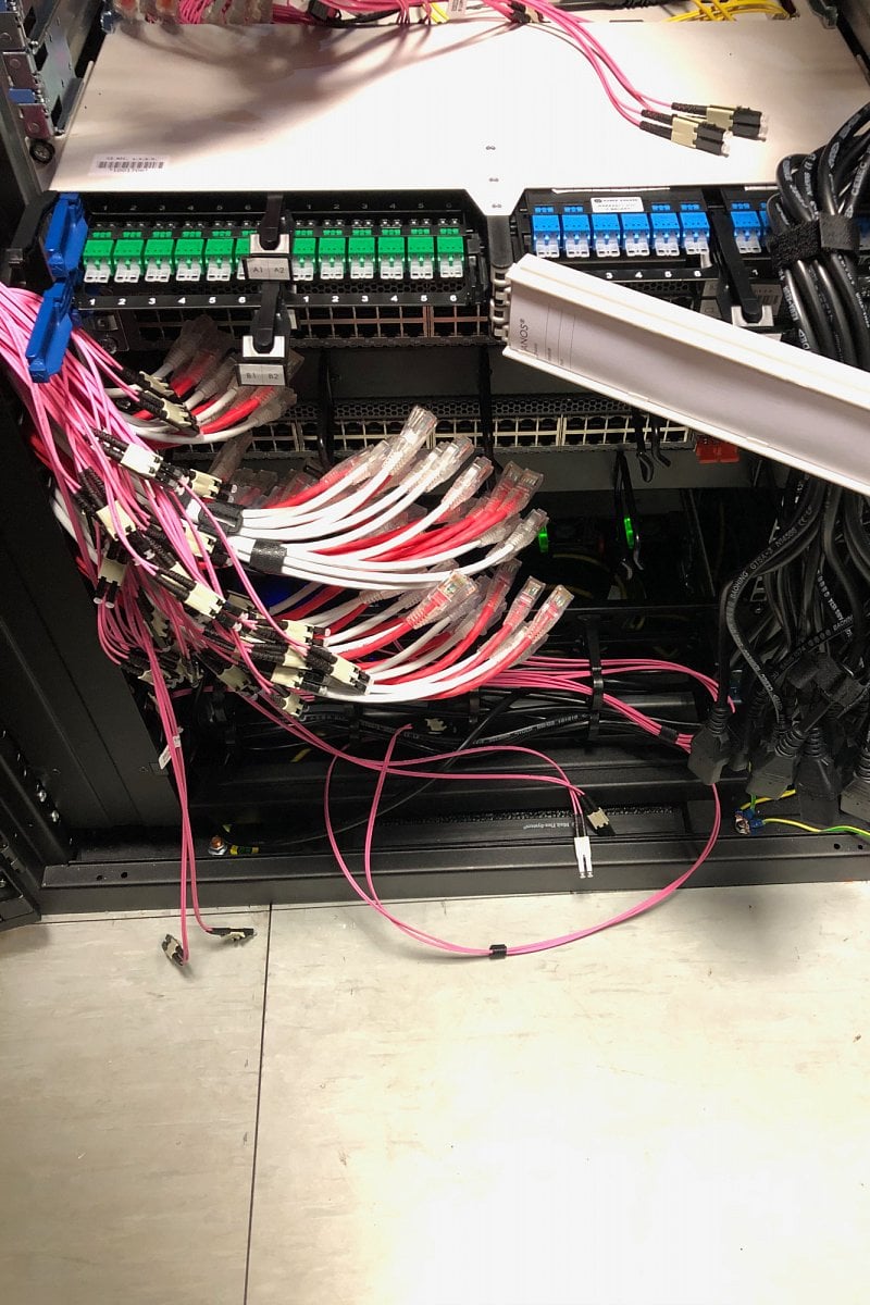 Rozpojené ODF a switche