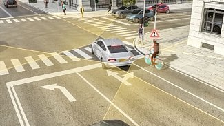 Náhledový obrázek - Systém Right-Turn Assist od Continentalu chrání při odbočování chodce i cyklisty