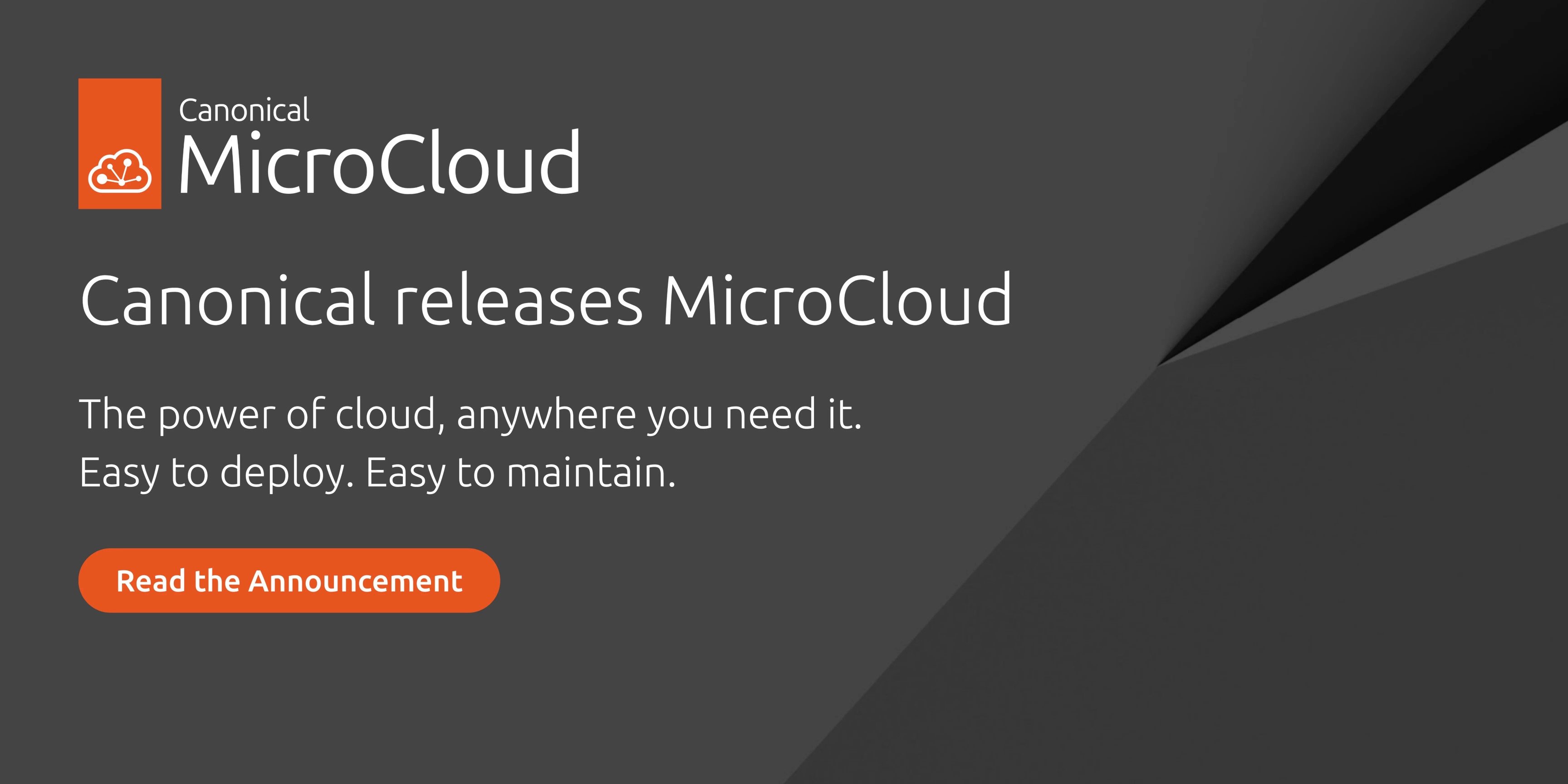 Canonical MicroCloud