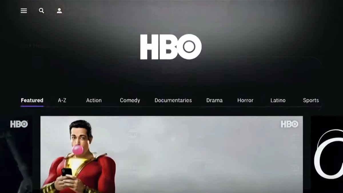 Uživatelské prostředí a nabídka HBO Max
