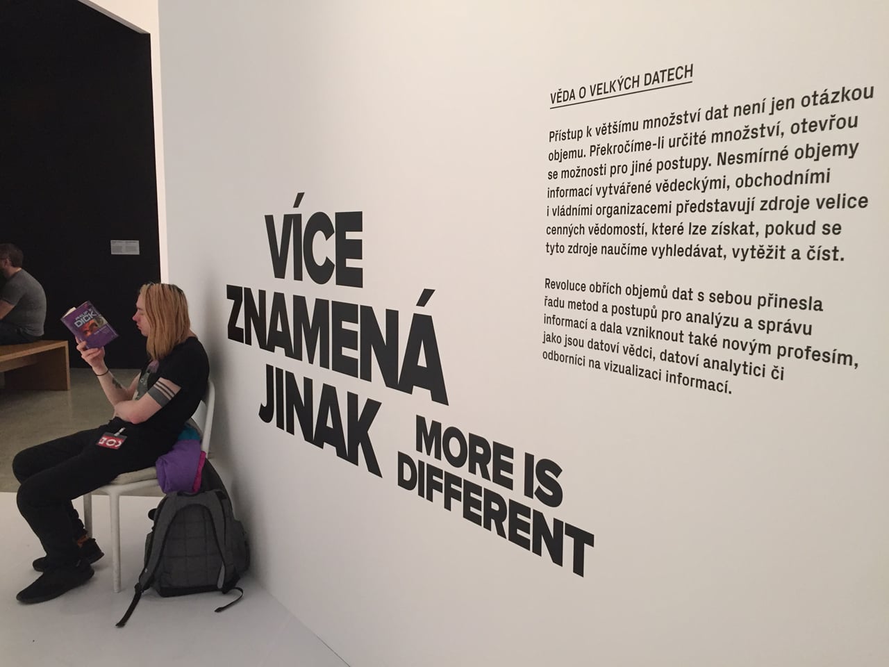 Výstava Big Bang Data v pražském DOXu