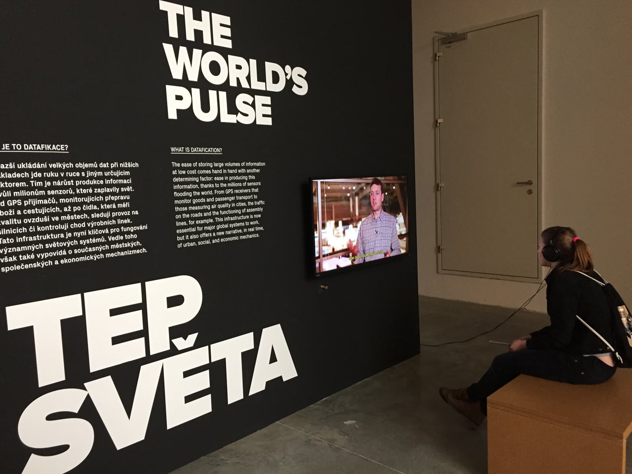 Výstava Big Bang Data v pražském DOXu