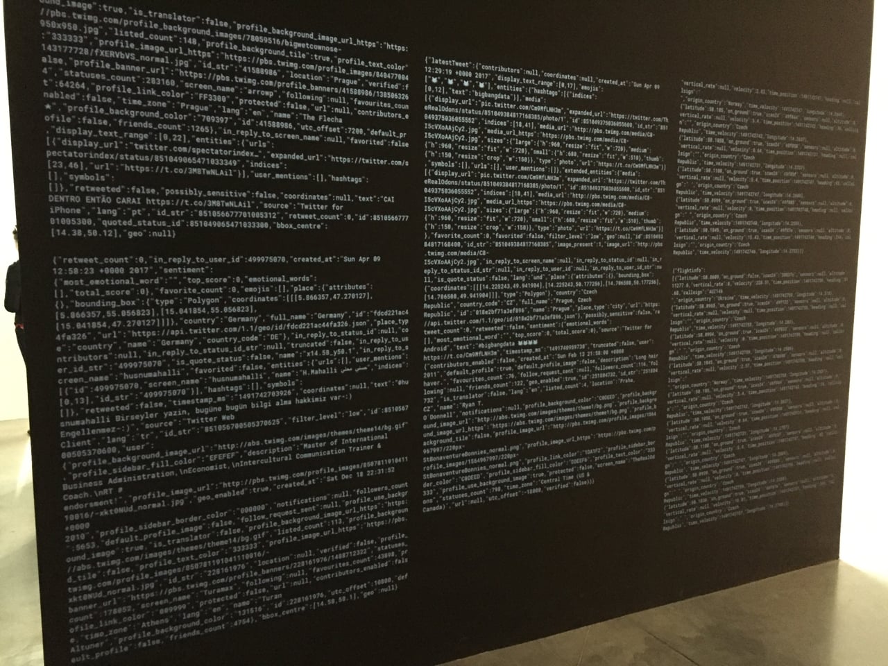 Výstava Big Bang Data v pražském DOXu