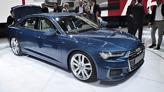 Náhledový obrázek - Ženeva 2018: Audi A6 vypadá dobře, i s těmi falešnými výfuky