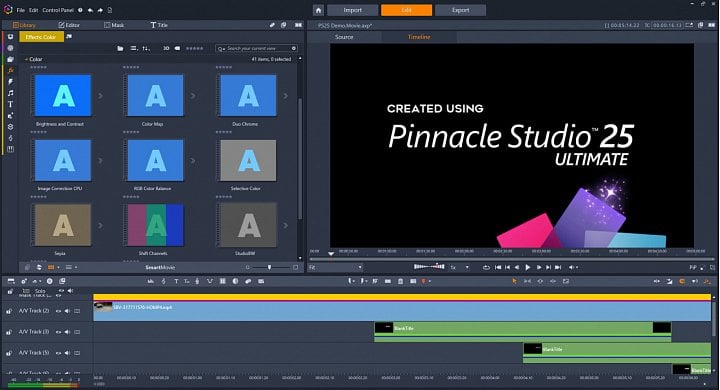 Program Pinnacle Studio 25 Ultimate