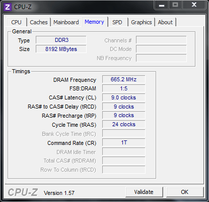 CPU - Z memory