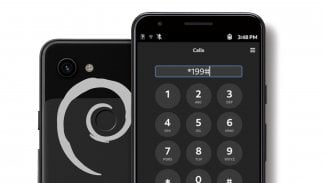 Mobian na telefonu Pixel 3a