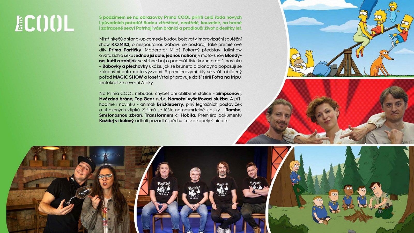 Podzimní schéma TV Prima 2022