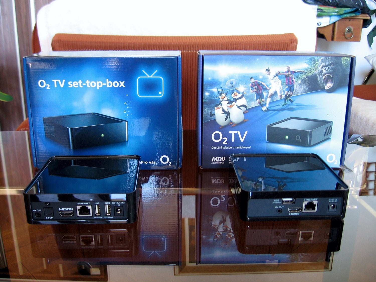 Set-top boxy EVO-4T a EKT DID-7006