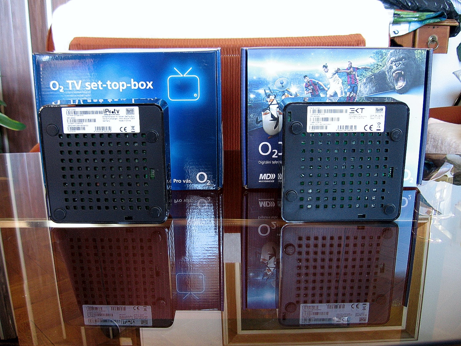 Set-top boxy EVO-4T a EKT DID-7006