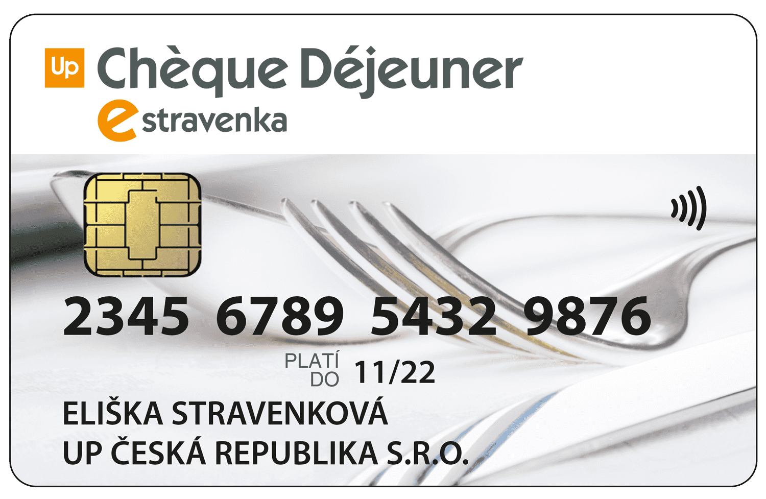 Stravenková karta estravenka. Její vizuál se na rok 2019 nemění.