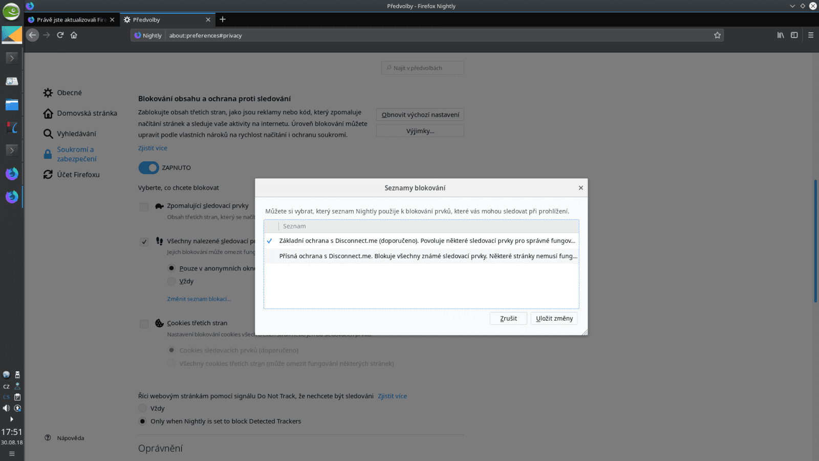 Firefox Nightly 63.0a1