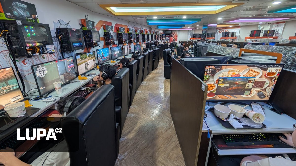 V hlavní zemi počítačů stále frčí internetové kavárny. Podívejte se do jedné, kterou podporuje Nvidia